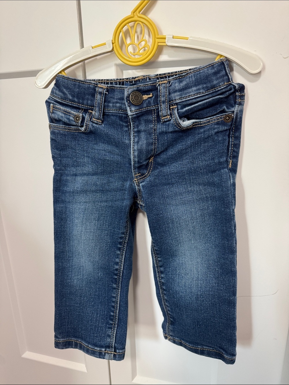 Old Navy Toddler Girls Dark Blue Denim Jeans